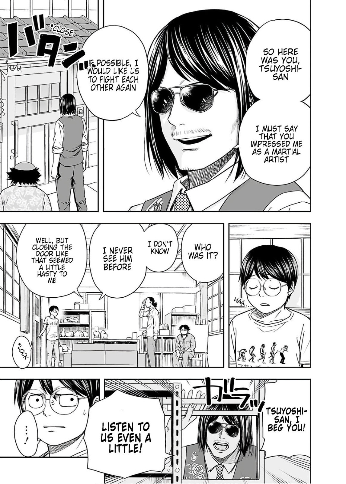 Read Tsuyoshi The One Who No One can Win Against EN Manga Online