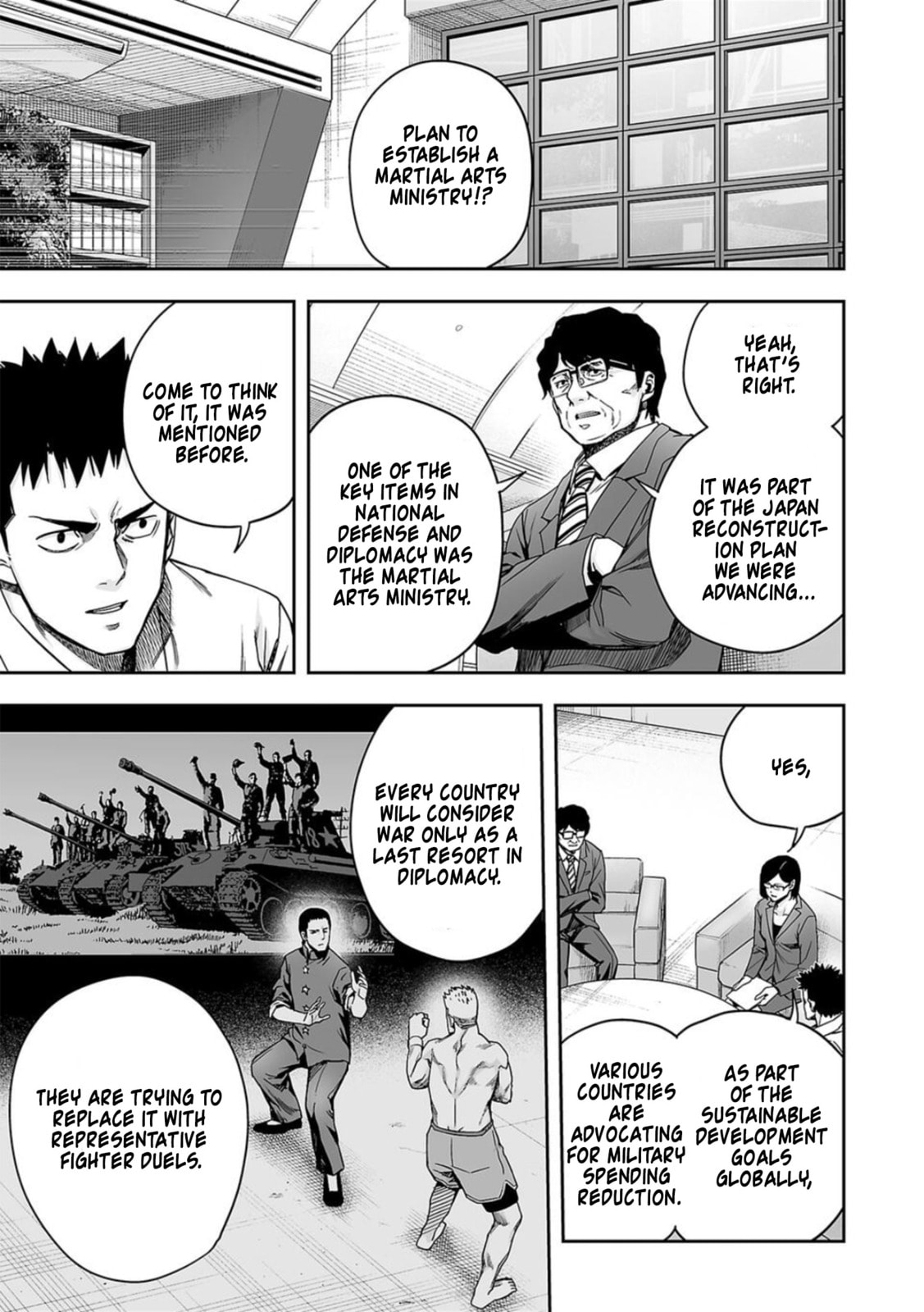 Read Tsuyoshi The One Who No One can Win Against EN Manga Online