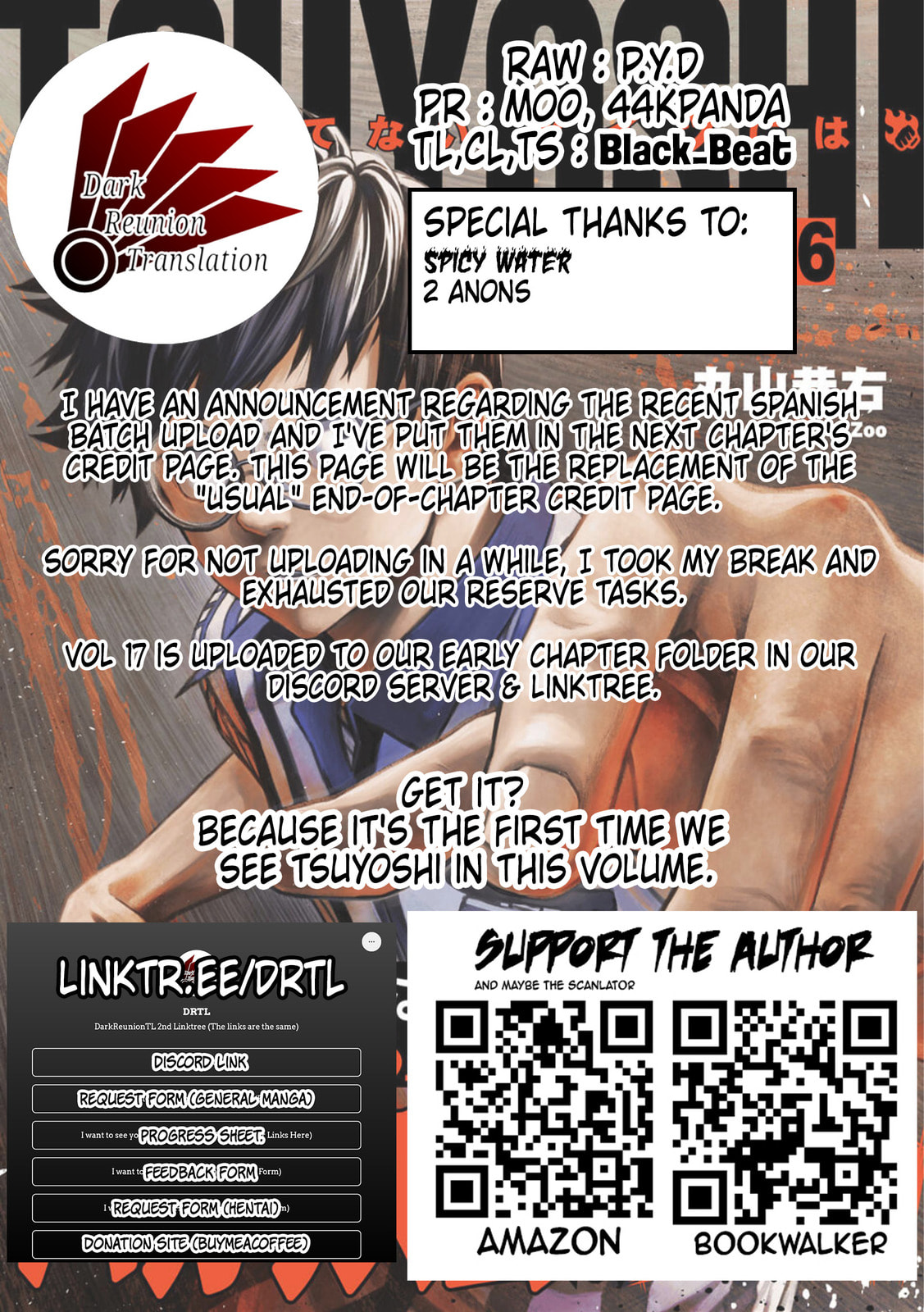 Read Tsuyoshi The One Who No One can Win Against EN Manga Online