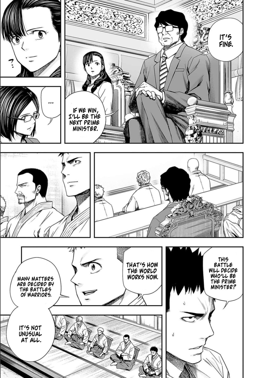 Read Tsuyoshi The One Who No One can Win Against EN Manga Online