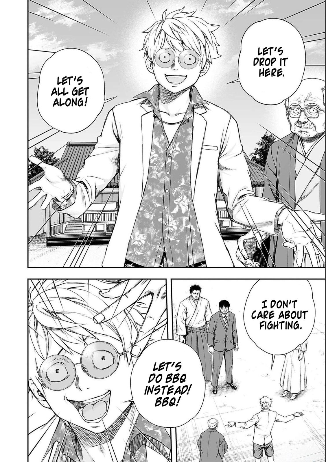 Read Tsuyoshi The One Who No One can Win Against EN Manga Online