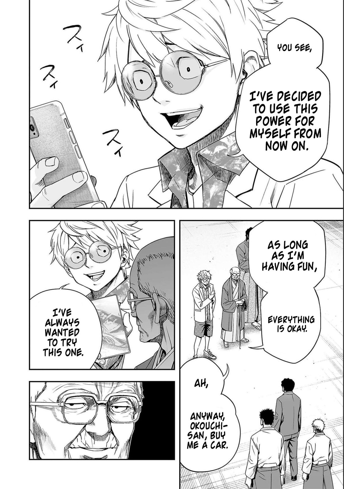 Read Tsuyoshi The One Who No One can Win Against EN Manga Online