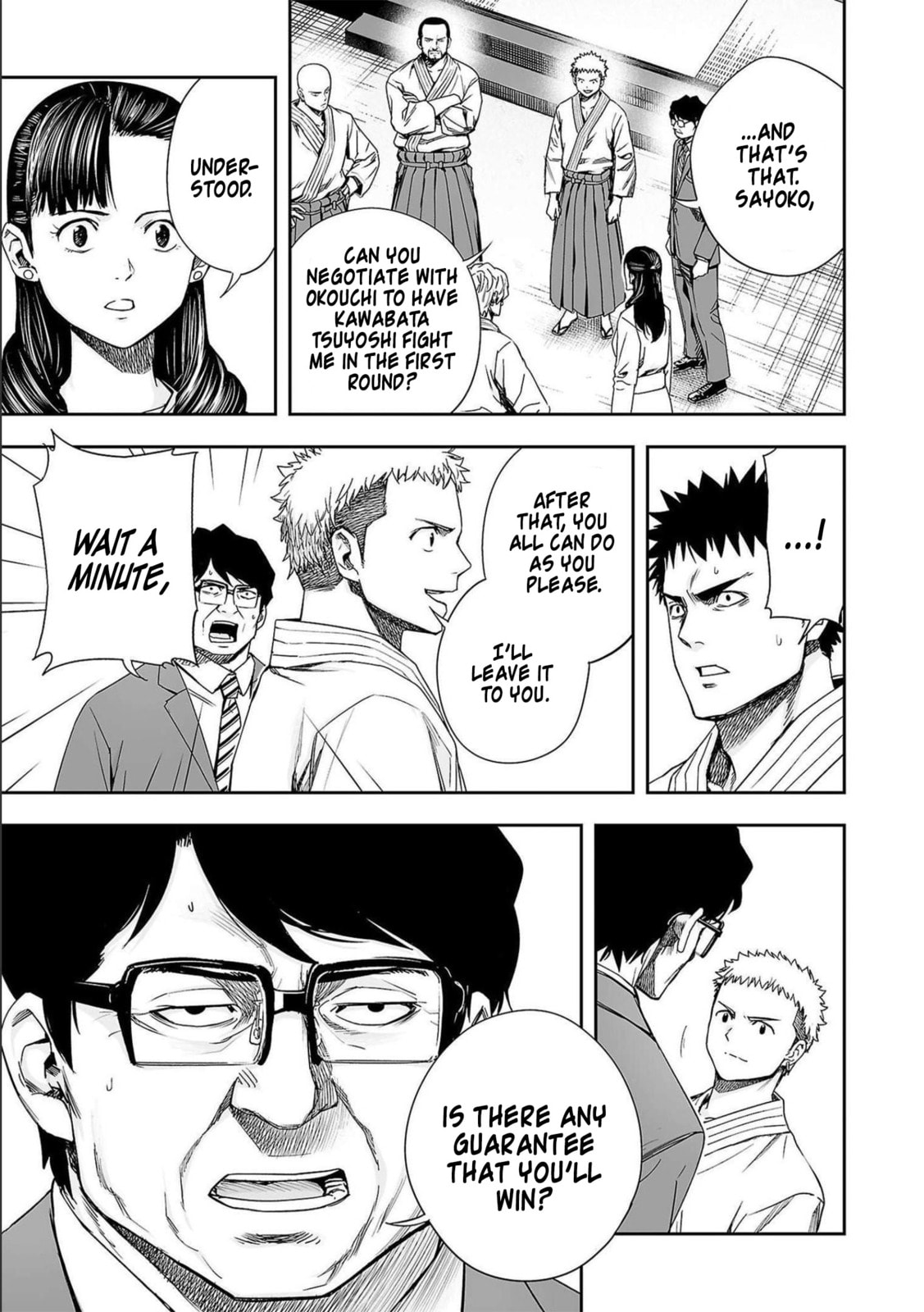 Read Tsuyoshi The One Who No One can Win Against EN Manga Online