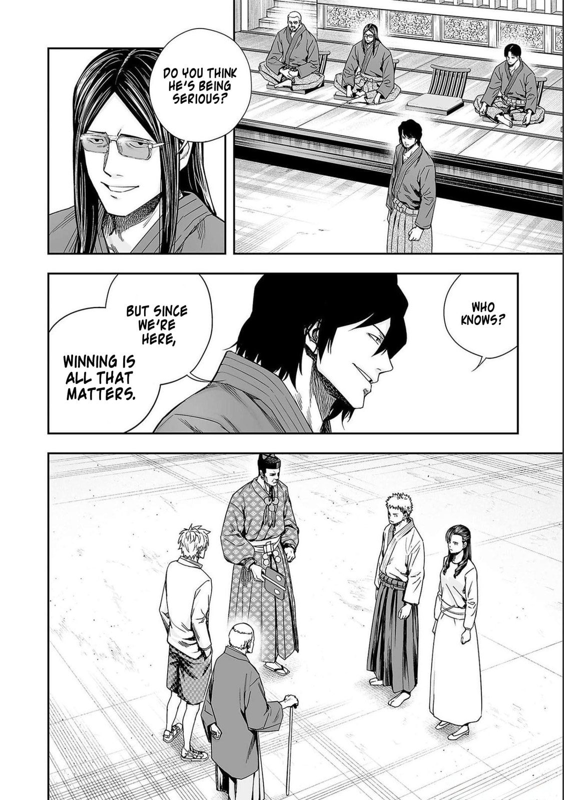 Read Tsuyoshi The One Who No One can Win Against EN Manga Online
