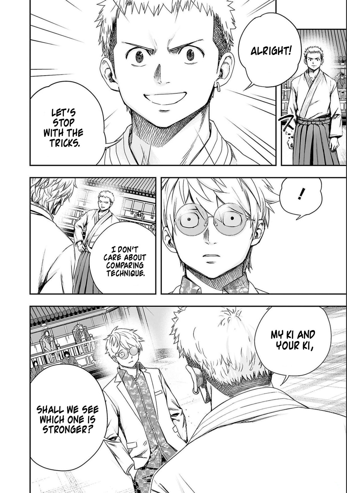 Read Tsuyoshi The One Who No One can Win Against EN Manga Online