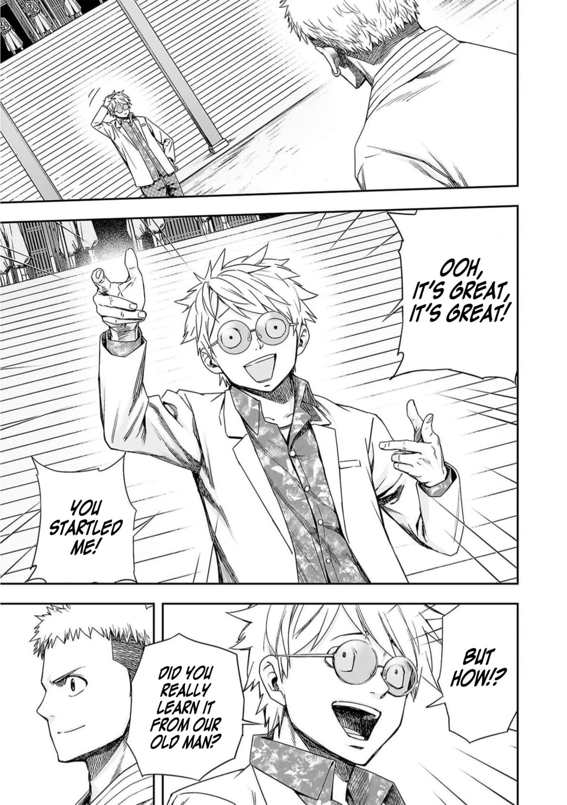 Read Tsuyoshi The One Who No One can Win Against EN Manga Online