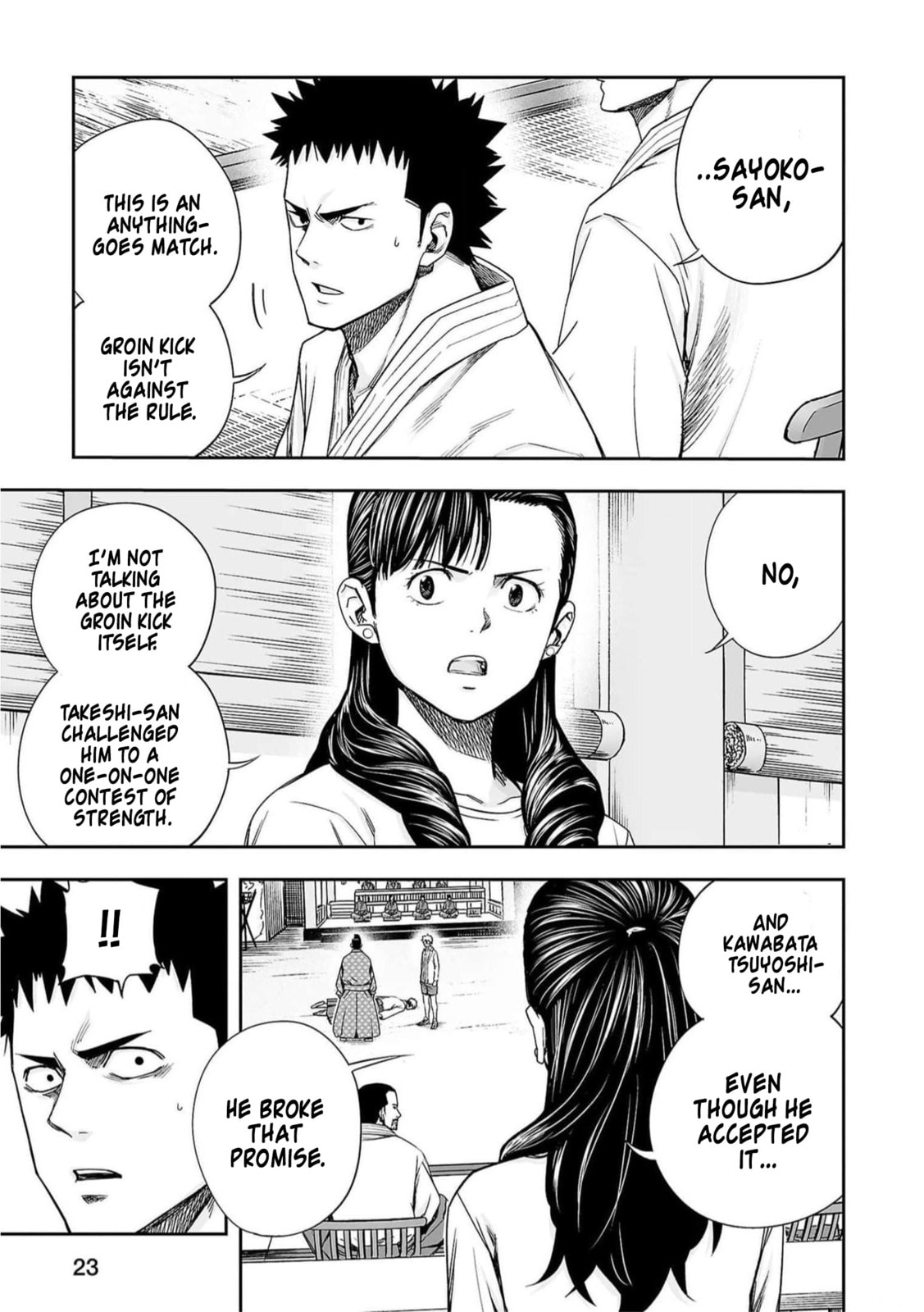 Read Tsuyoshi The One Who No One can Win Against EN Manga Online