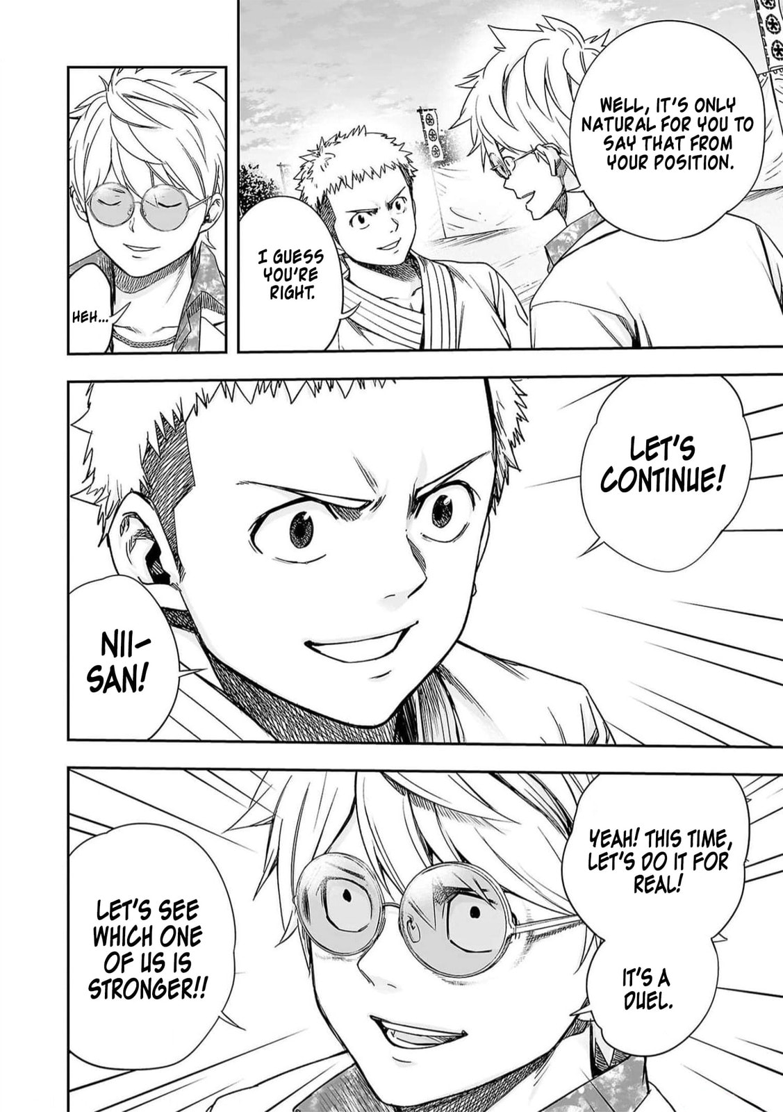 Read Tsuyoshi The One Who No One can Win Against EN Manga Online