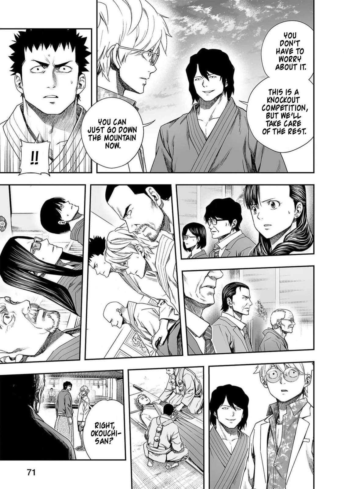 Read Tsuyoshi The One Who No One can Win Against EN Manga Online