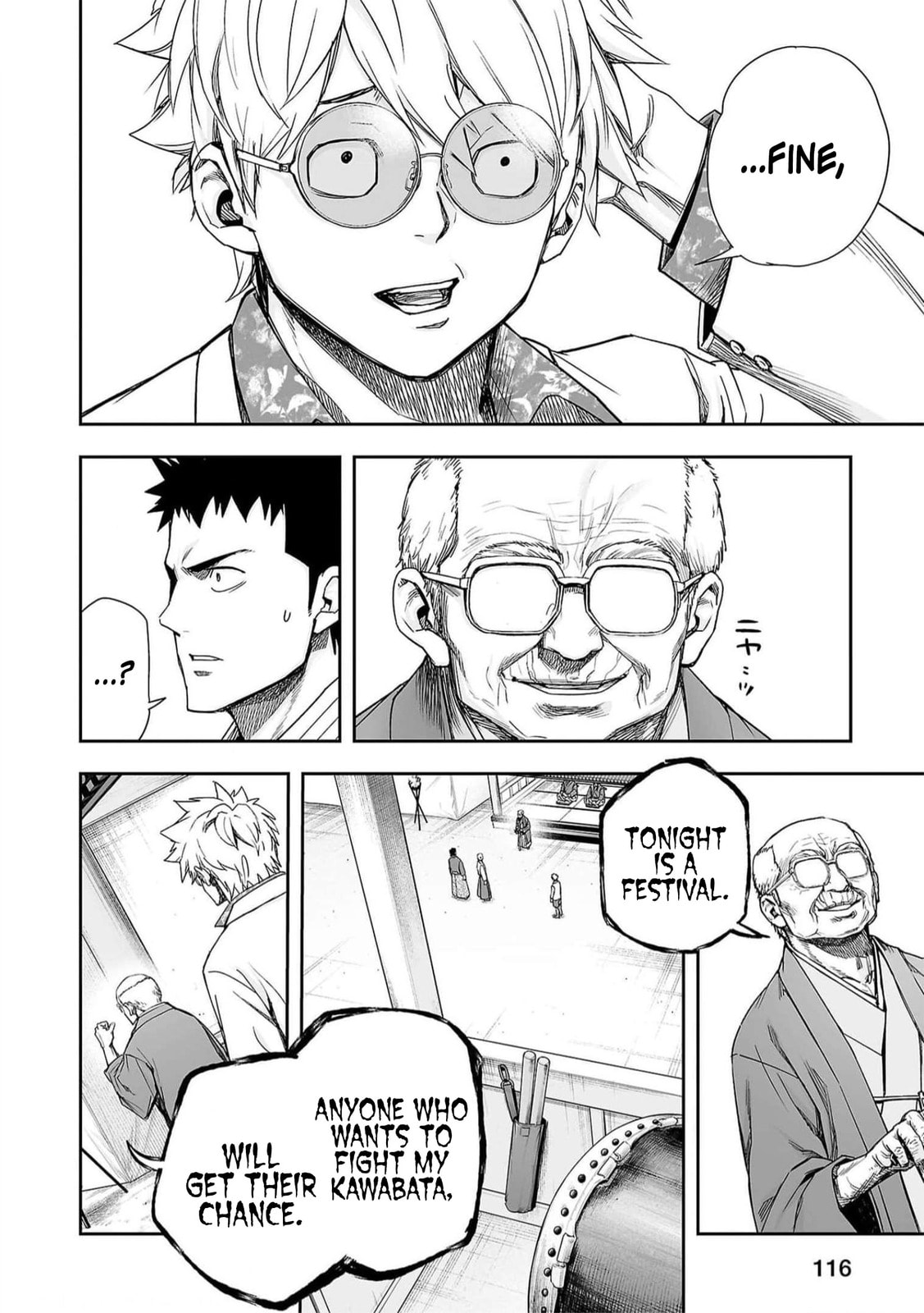 Read Tsuyoshi The One Who No One can Win Against EN Manga Online