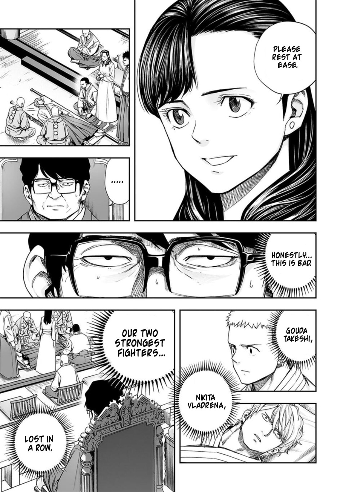 Read Tsuyoshi The One Who No One can Win Against EN Manga Online