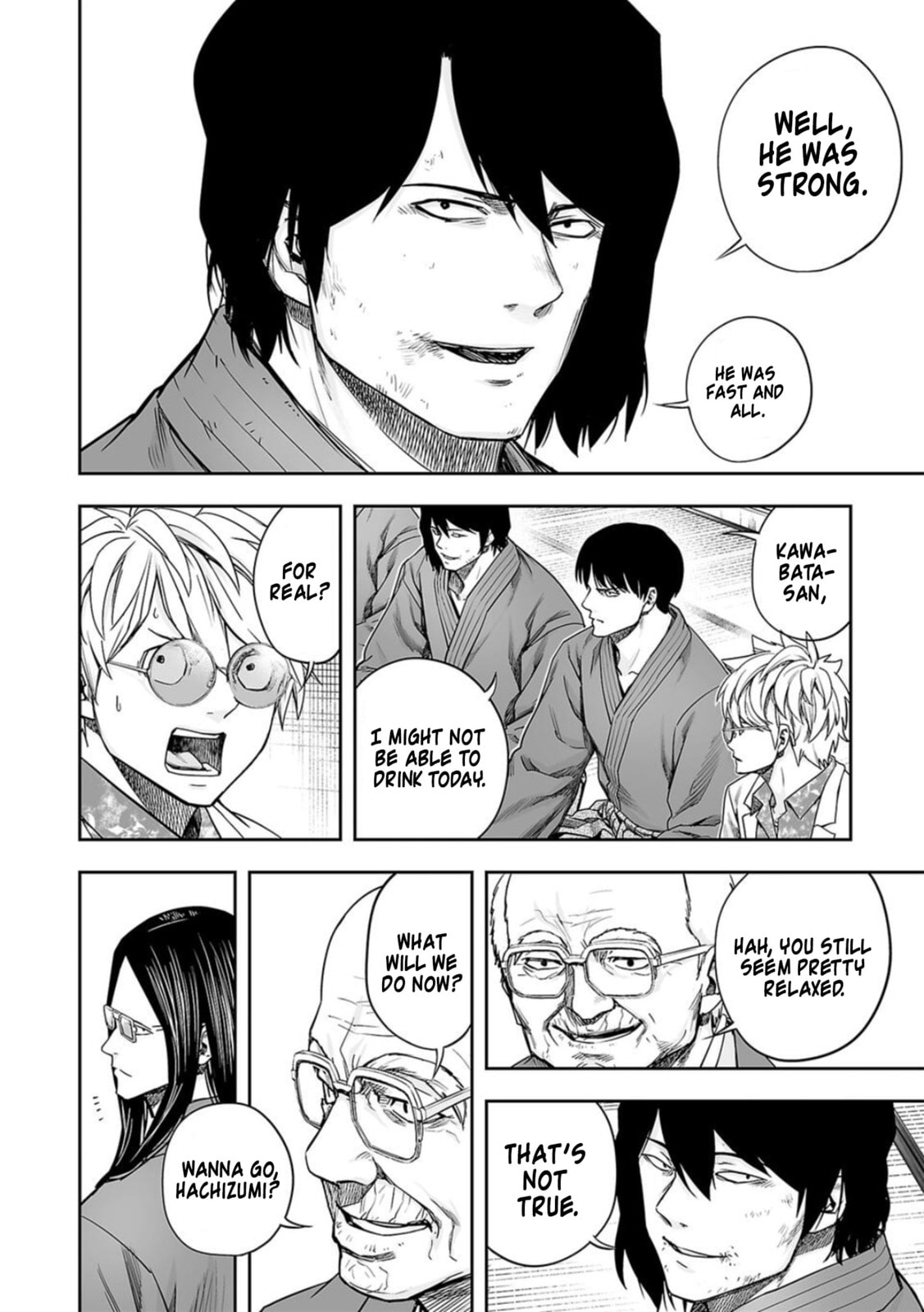 Read Tsuyoshi The One Who No One can Win Against EN Manga Online