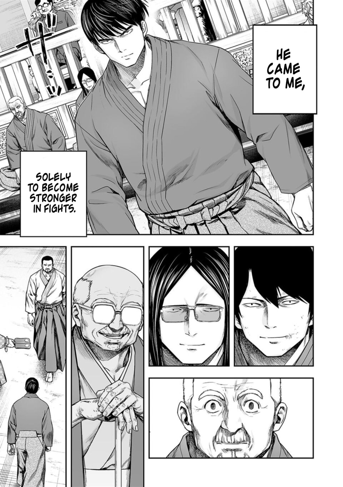 Read Tsuyoshi The One Who No One can Win Against EN Manga Online