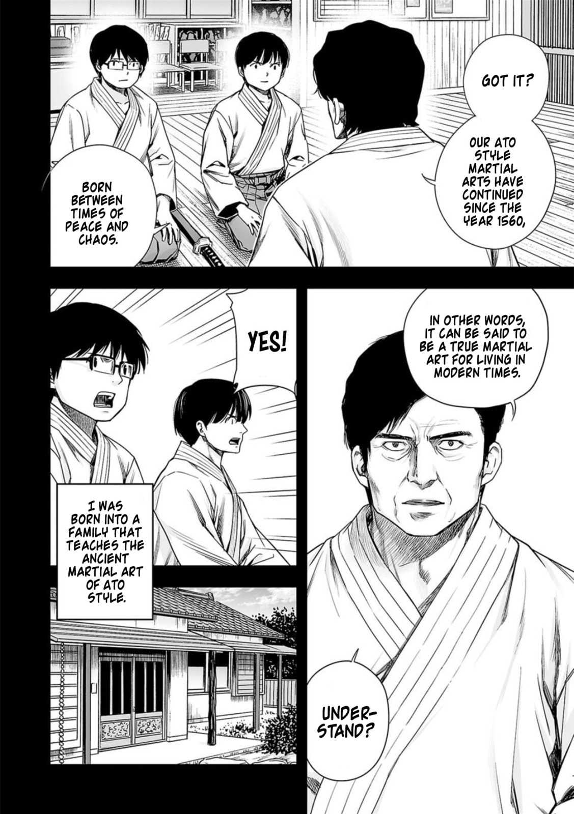 Read Tsuyoshi The One Who No One can Win Against EN Manga Online