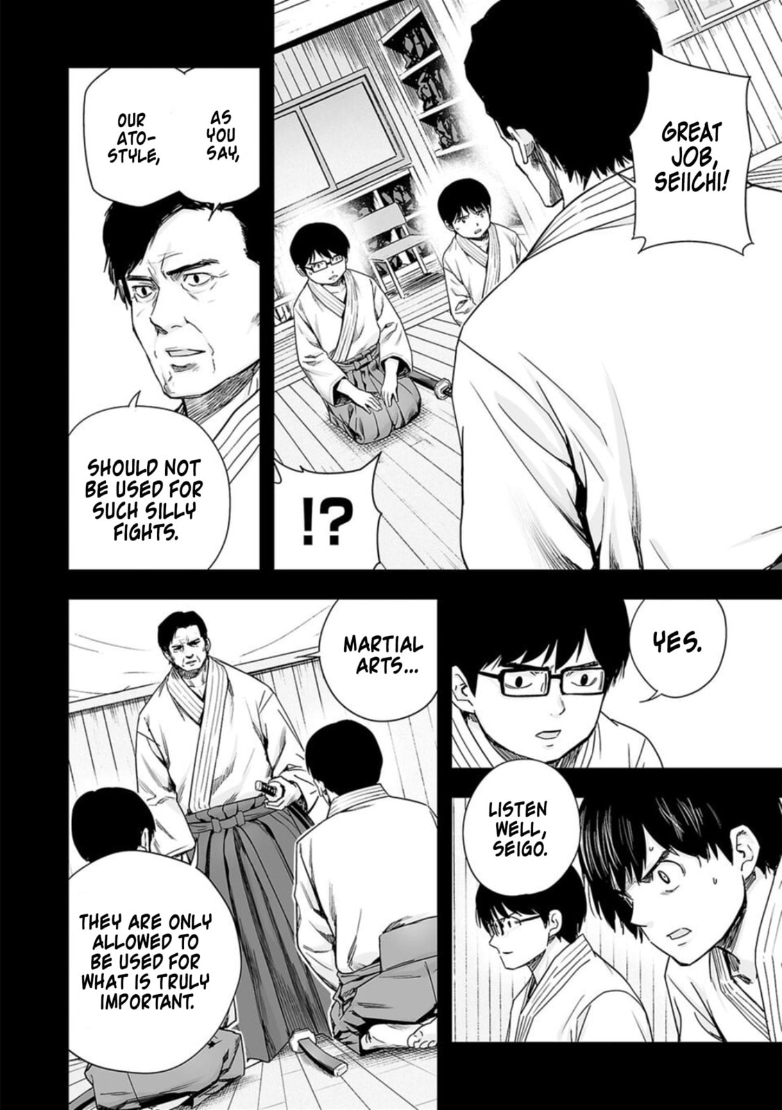 Read Tsuyoshi The One Who No One can Win Against EN Manga Online