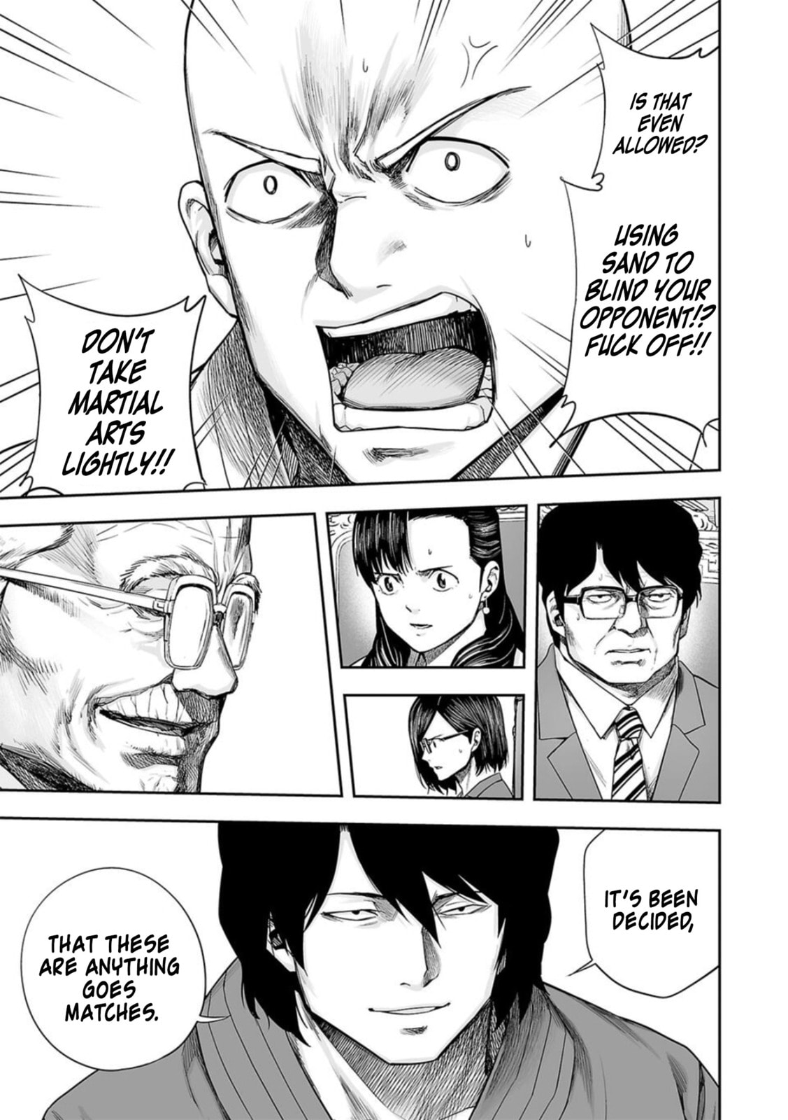 Read Tsuyoshi The One Who No One can Win Against EN Manga Online
