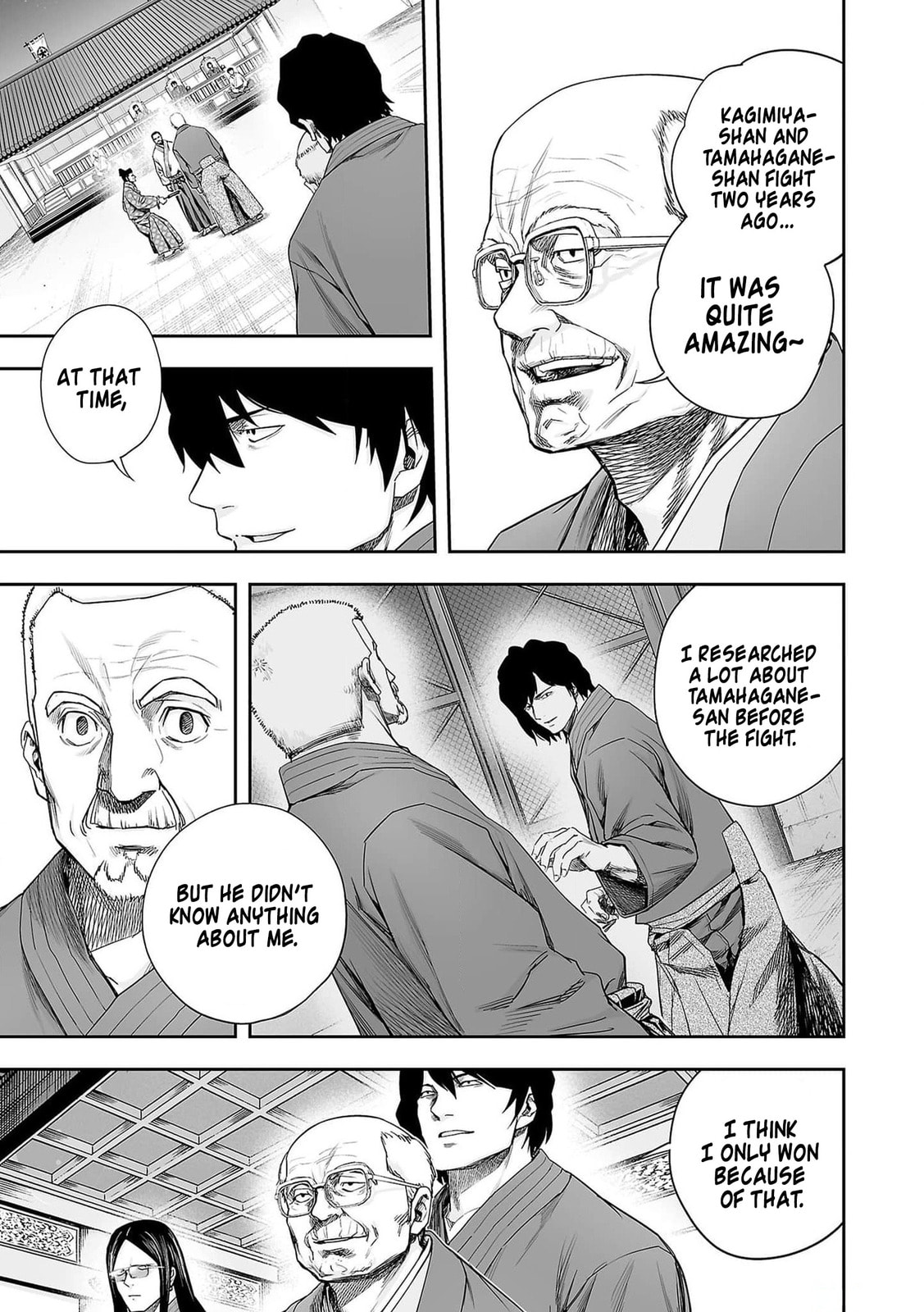 Read Tsuyoshi The One Who No One can Win Against EN Manga Online
