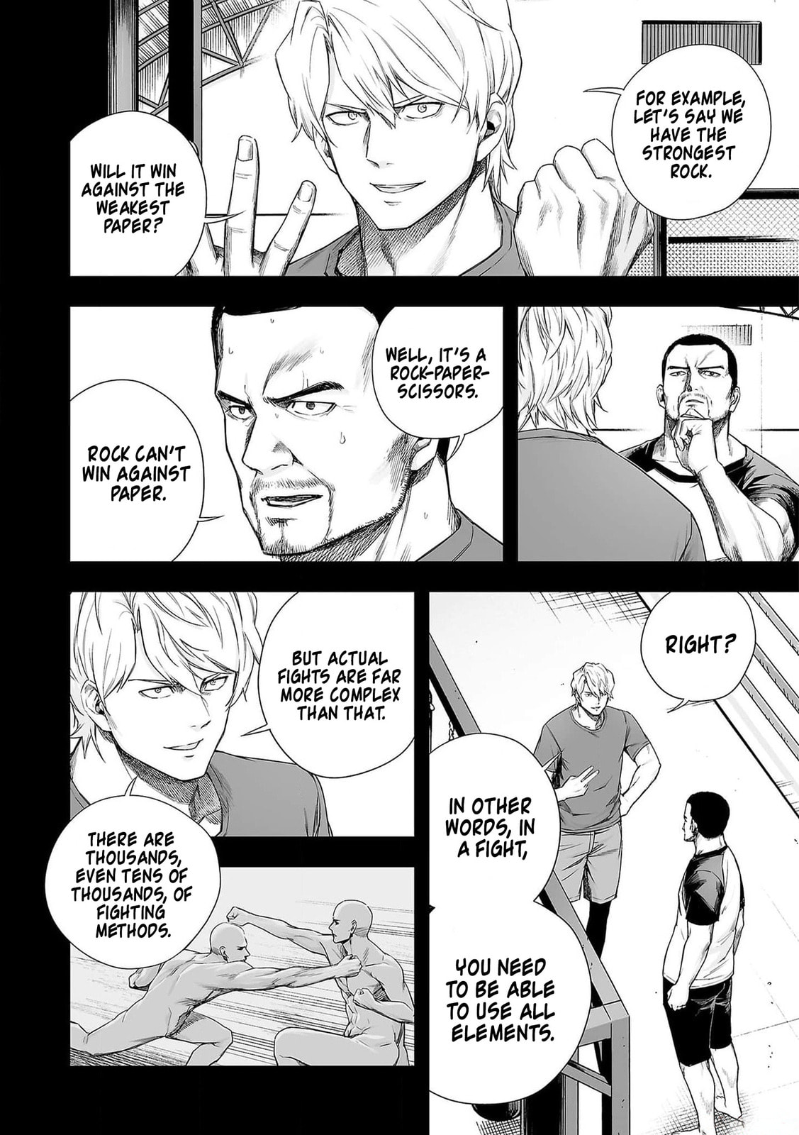 Read Tsuyoshi The One Who No One can Win Against EN Manga Online
