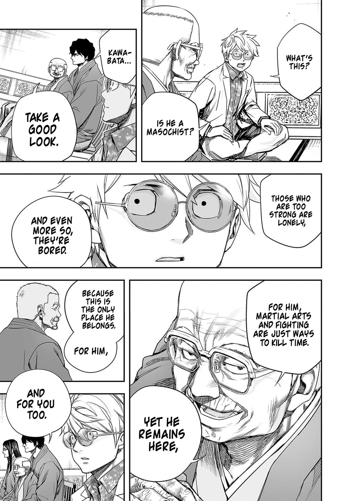 Read Tsuyoshi The One Who No One can Win Against EN Manga Online