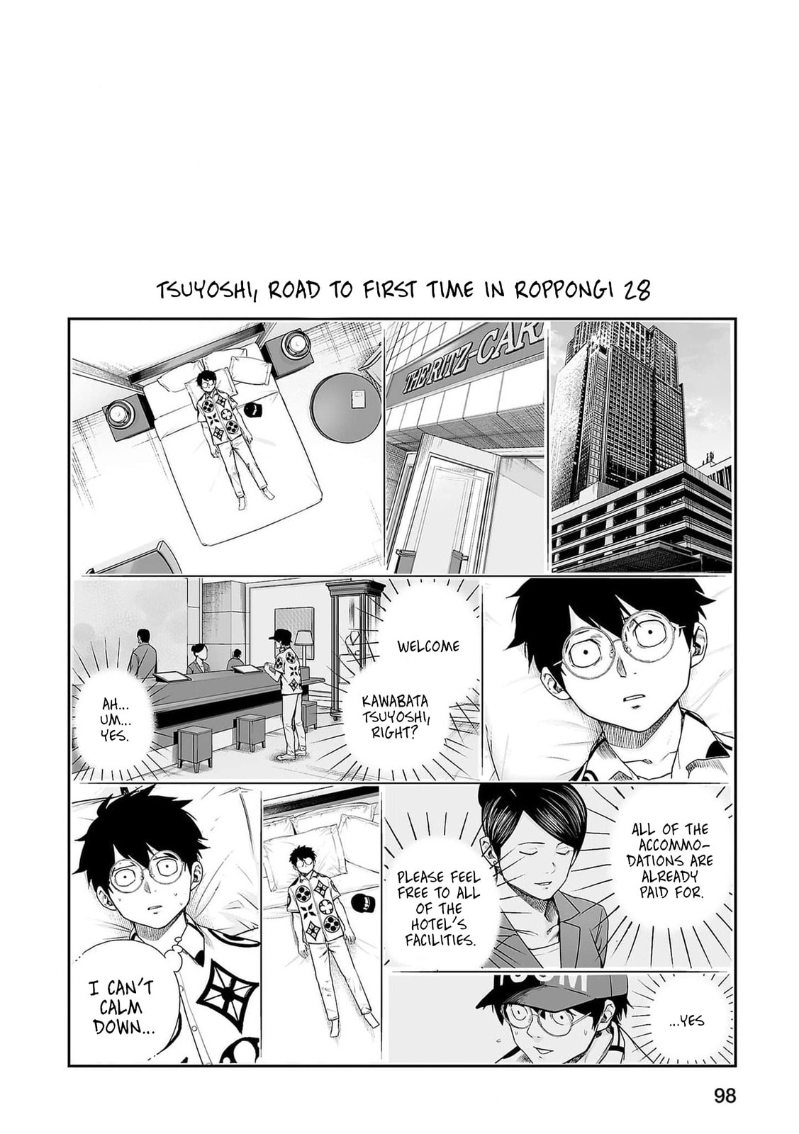 Read Tsuyoshi The One Who No One can Win Against EN Manga Online