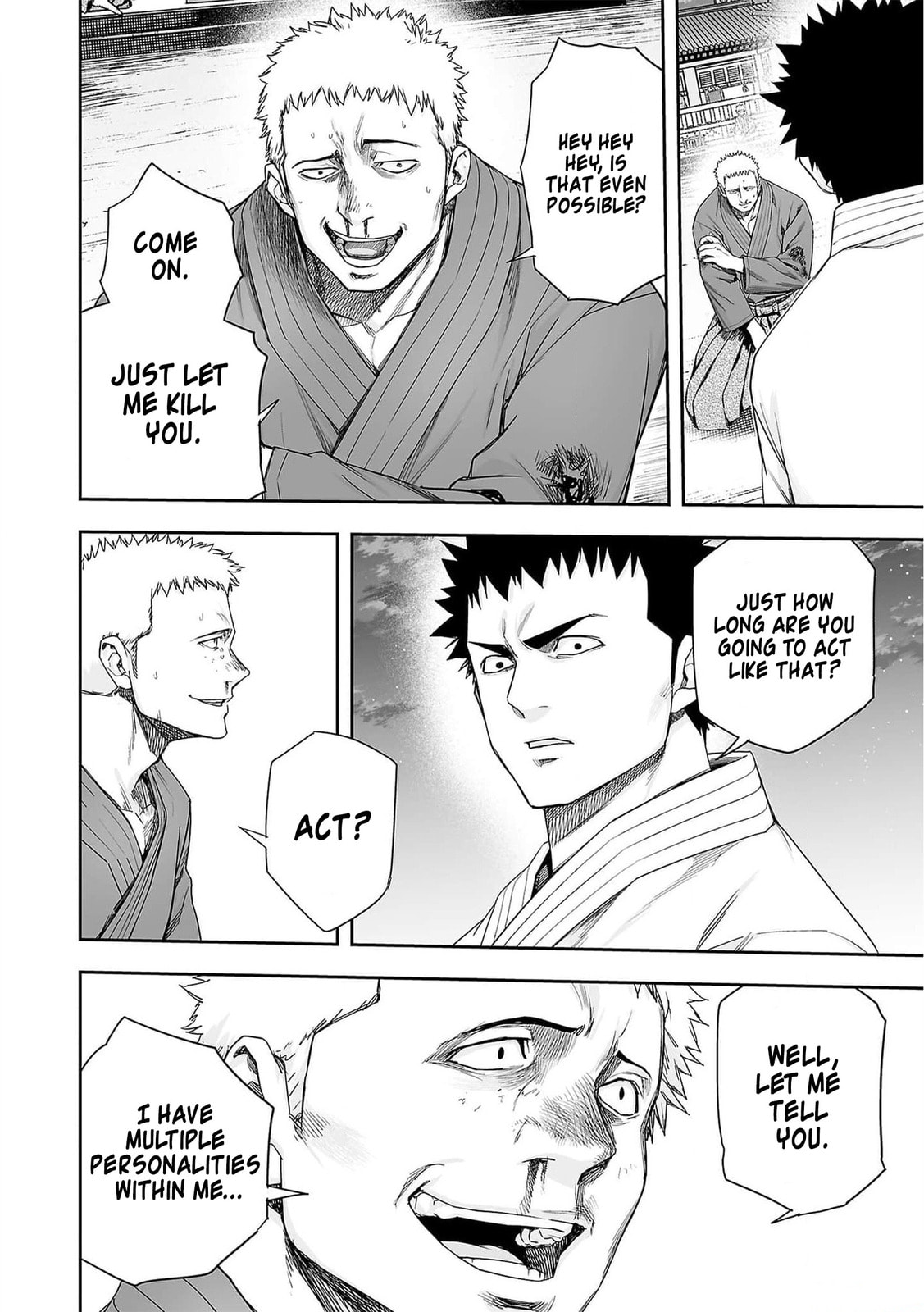 Read Tsuyoshi The One Who No One can Win Against EN Manga Online