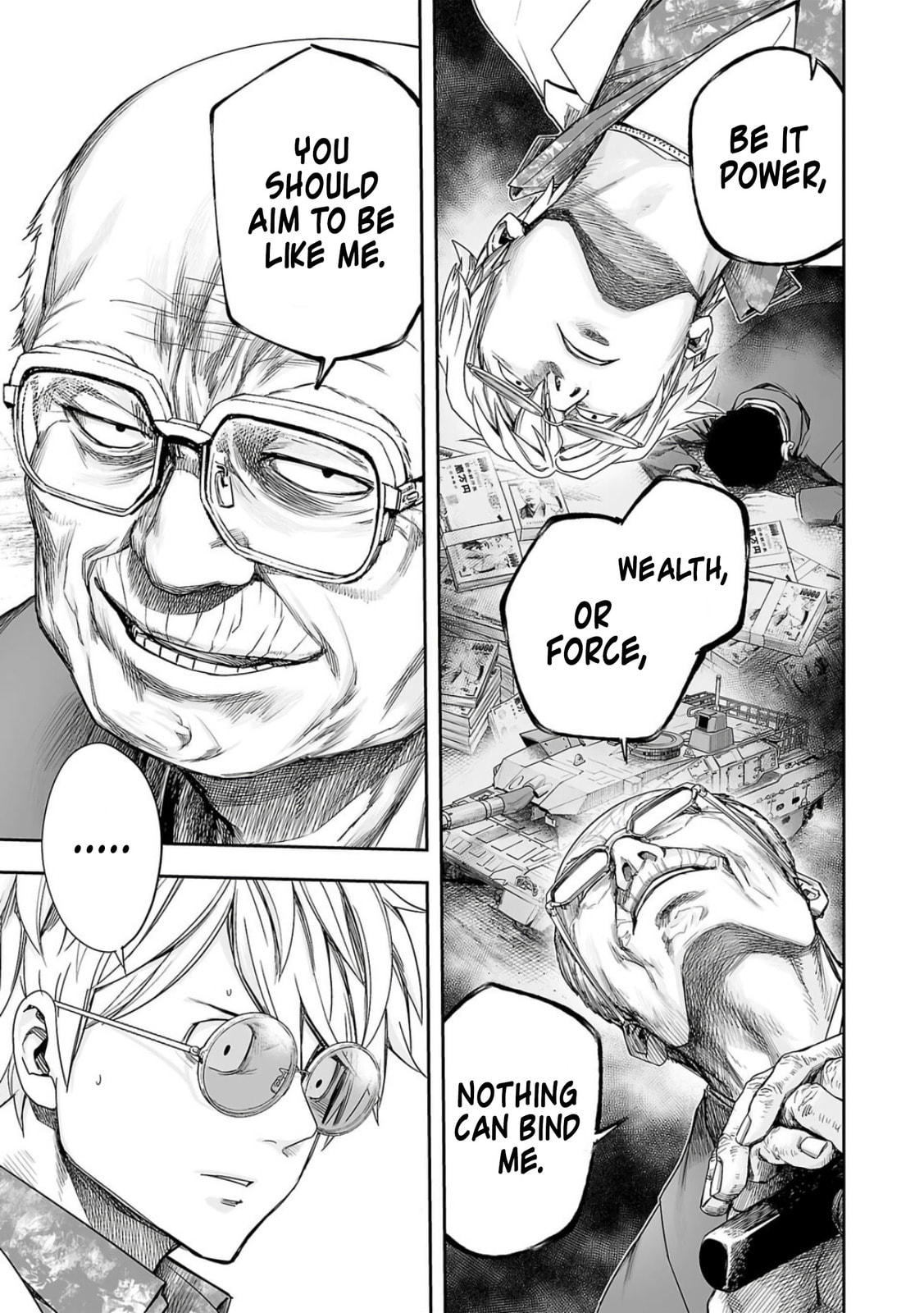 Read Tsuyoshi The One Who No One can Win Against EN Manga Online