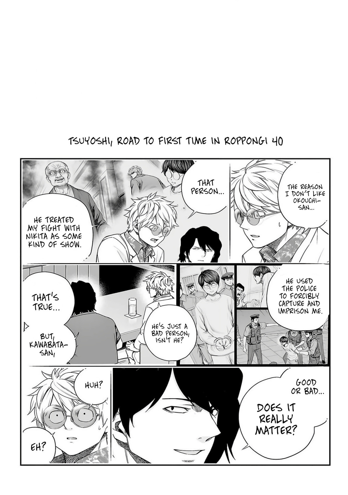 Read Tsuyoshi The One Who No One can Win Against EN Manga Online
