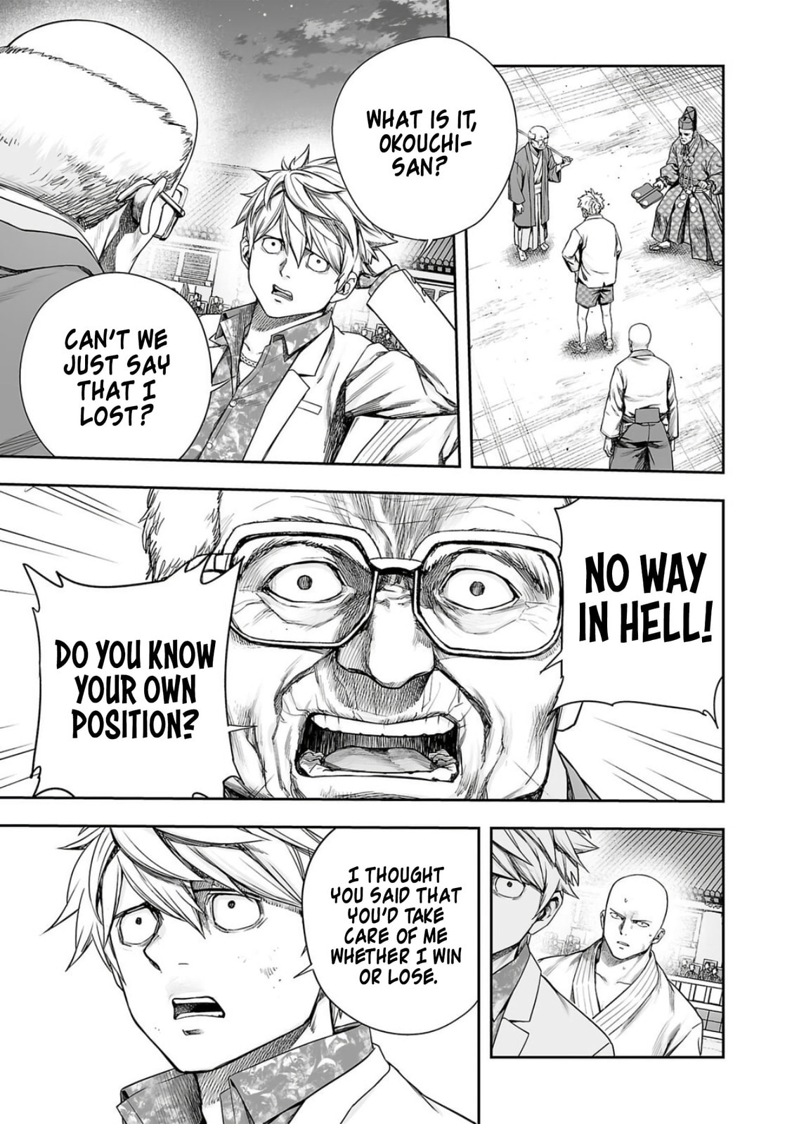 Read Tsuyoshi The One Who No One can Win Against EN Manga Online
