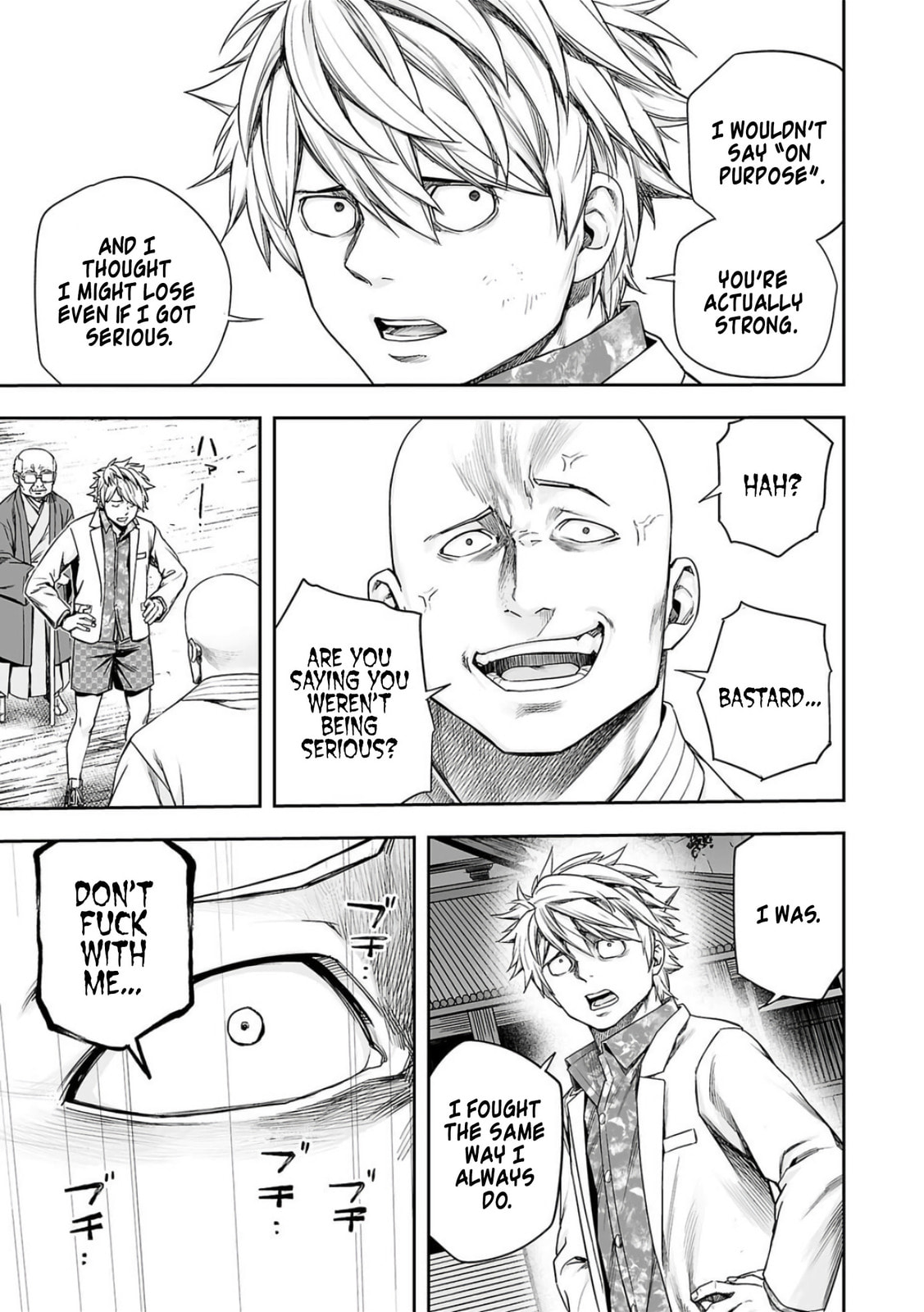 Read Tsuyoshi The One Who No One can Win Against EN Manga Online