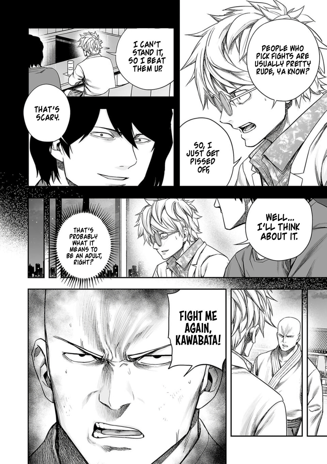 Read Tsuyoshi The One Who No One can Win Against EN Manga Online