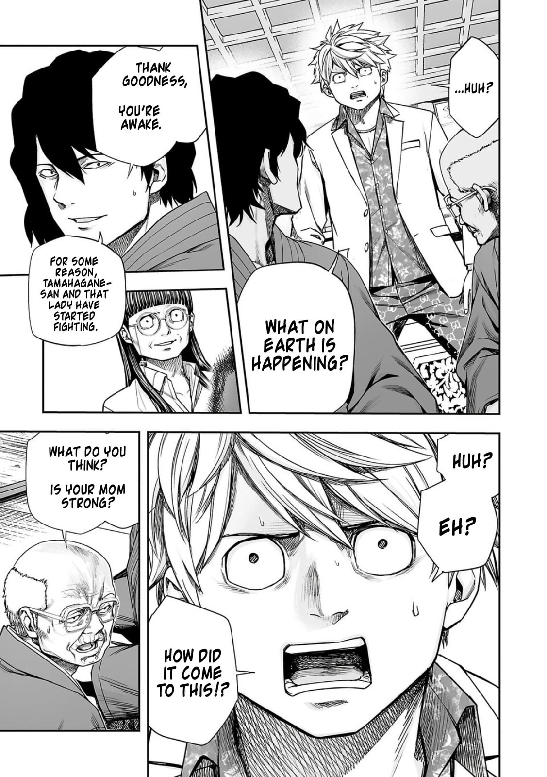 Read Tsuyoshi The One Who No One can Win Against EN Manga Online