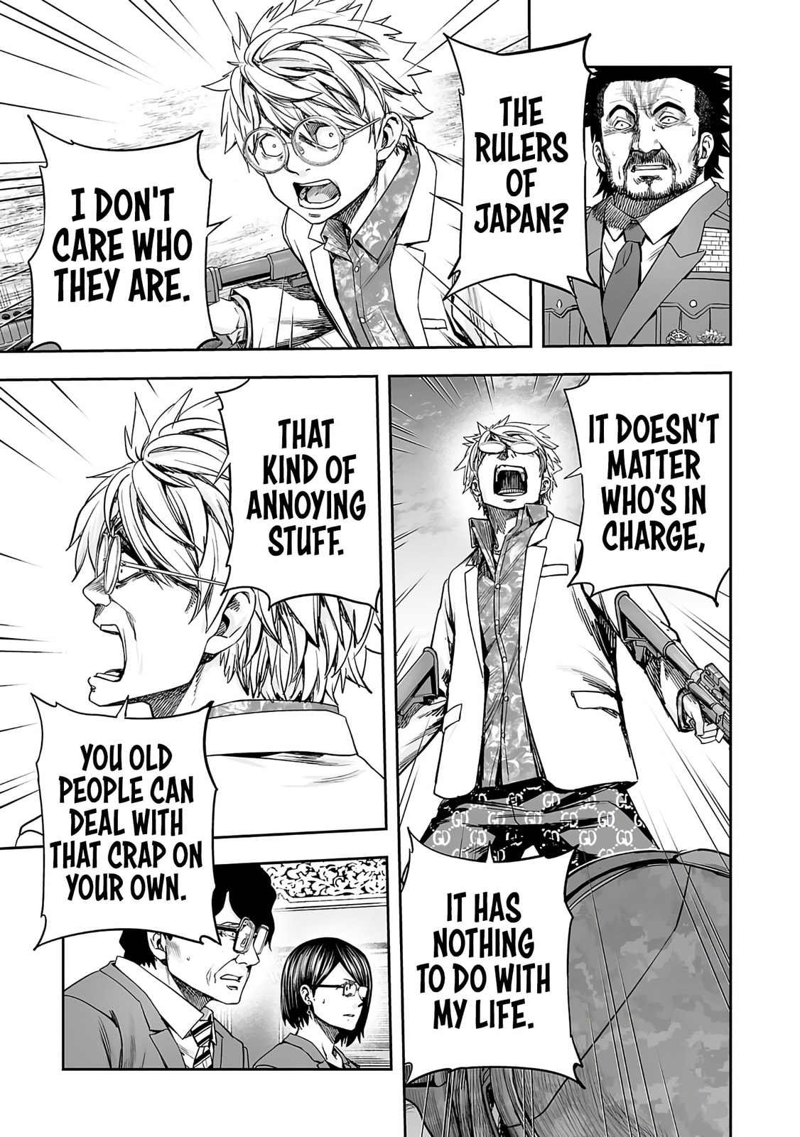 Read Tsuyoshi The One Who No One can Win Against EN Manga Online