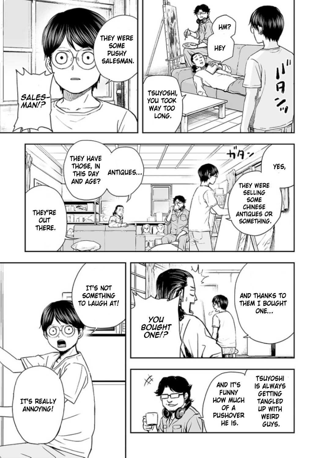 Read Tsuyoshi The One Who No One can Win Against EN Manga Online