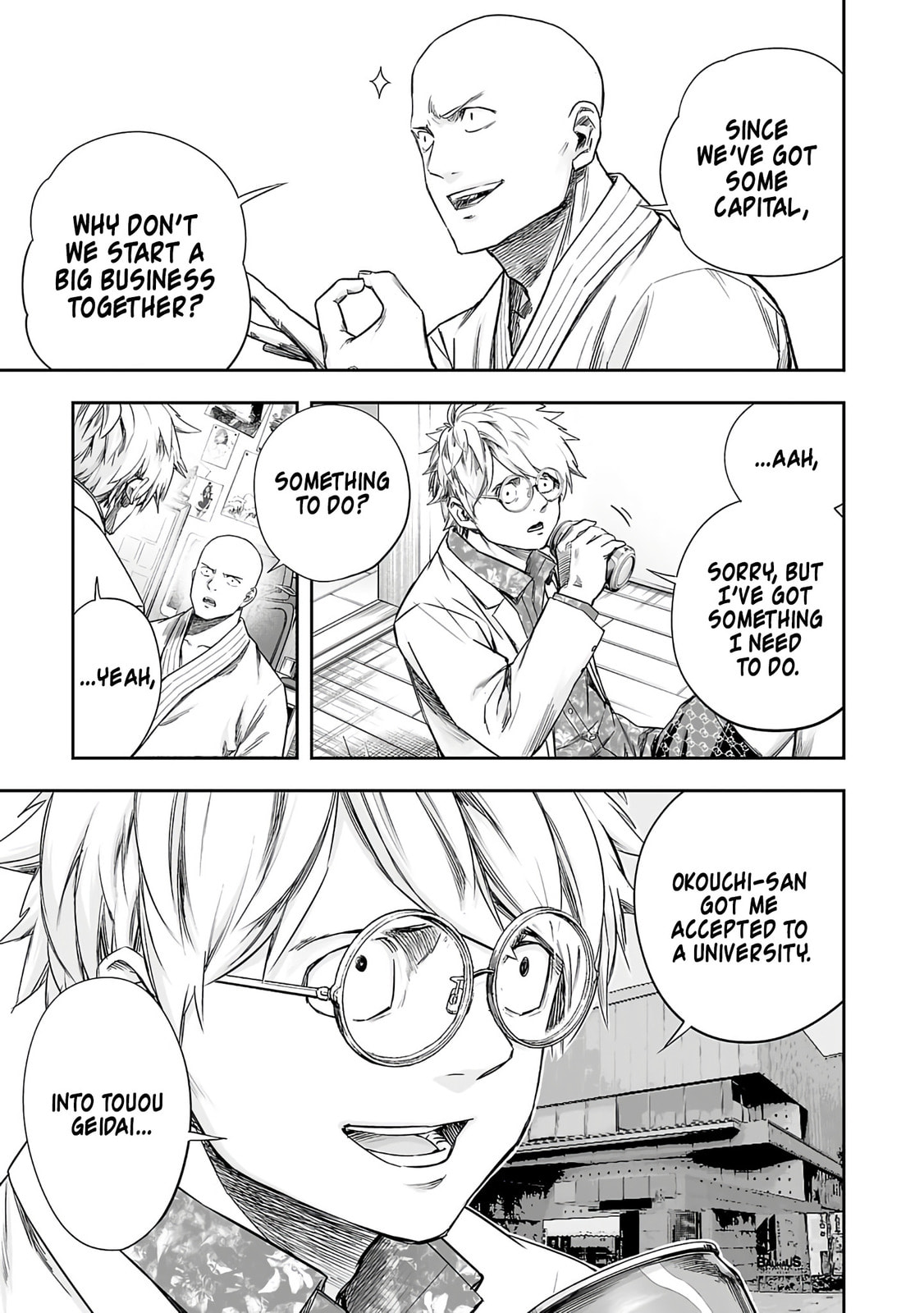 Read Tsuyoshi The One Who No One can Win Against EN Manga Online
