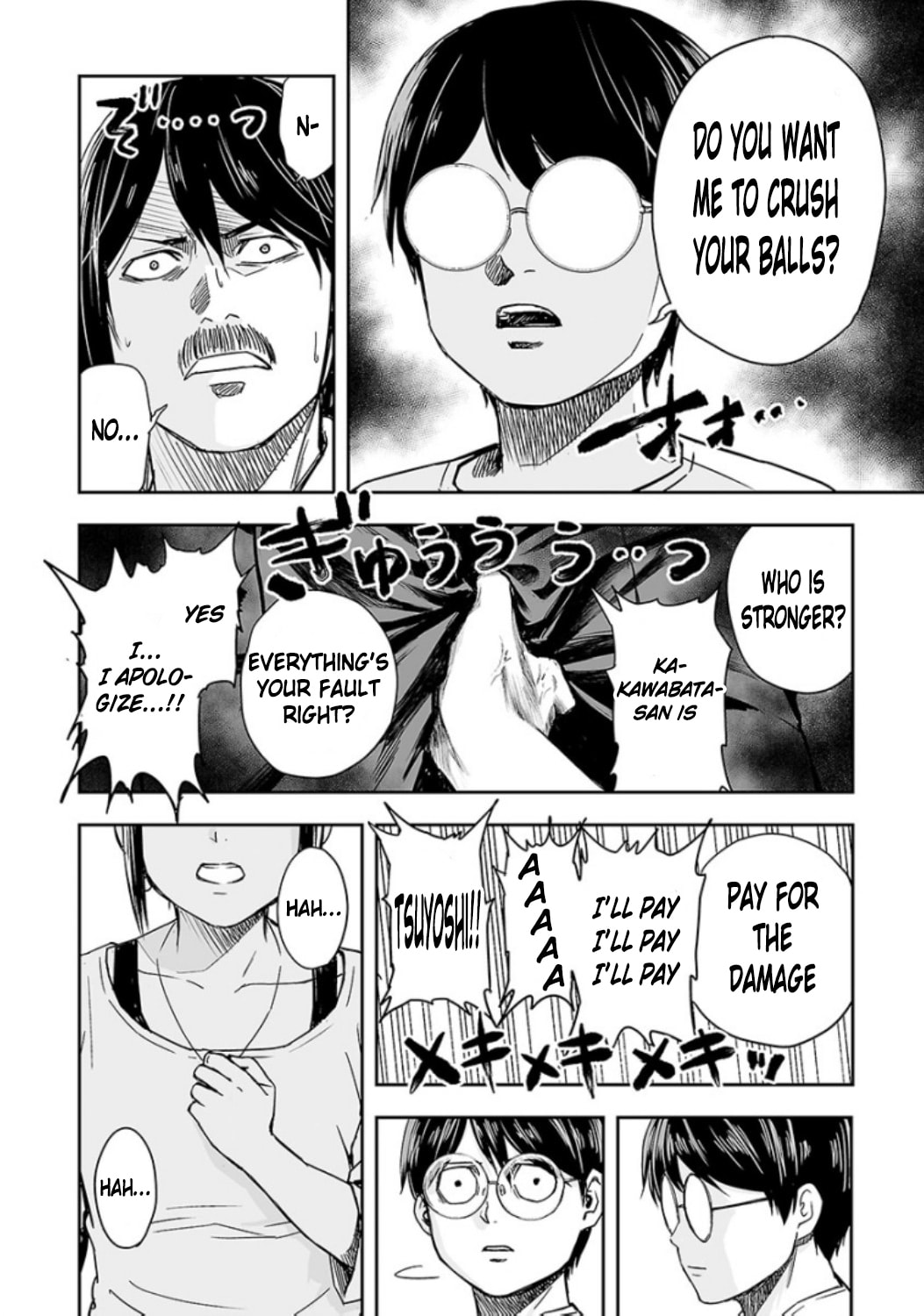 Read Tsuyoshi The One Who No One can Win Against EN Manga Online