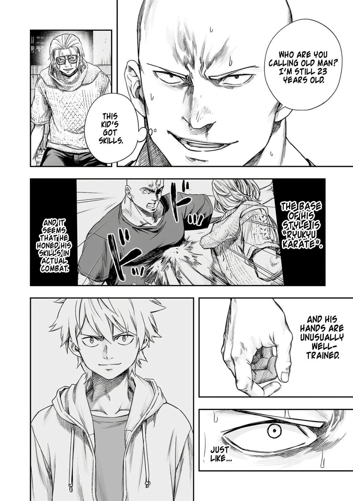 Read Tsuyoshi The One Who No One can Win Against EN Manga Online