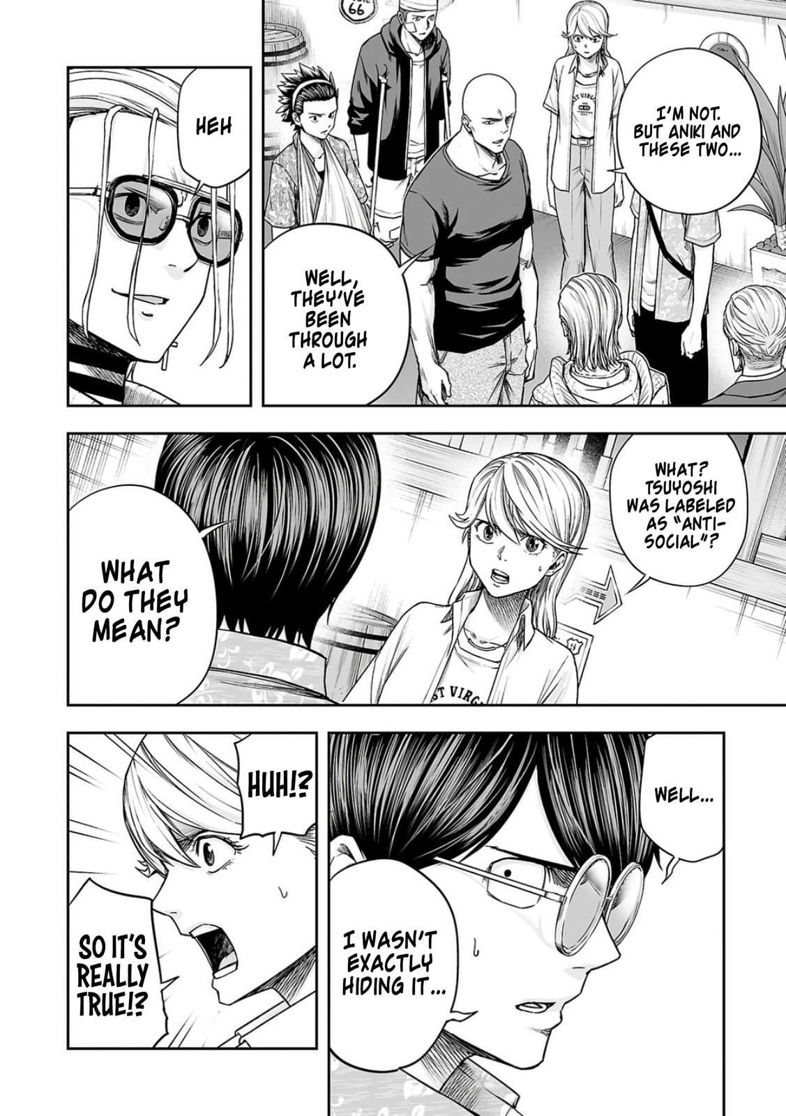 Read Tsuyoshi The One Who No One can Win Against EN Manga Online