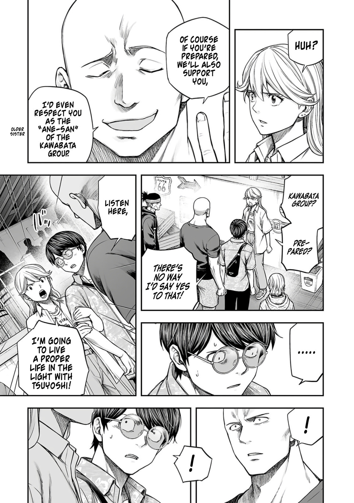 Read Tsuyoshi The One Who No One can Win Against EN Manga Online