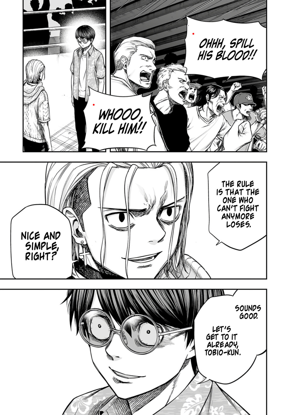 Read Tsuyoshi The One Who No One can Win Against EN Manga Online