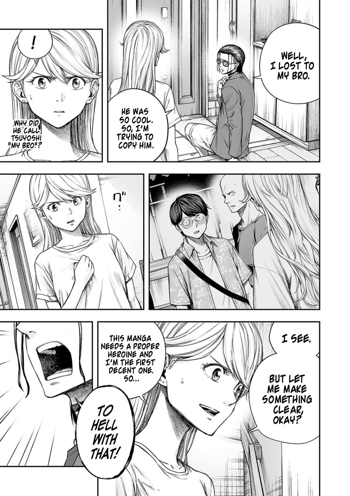 Read Tsuyoshi The One Who No One can Win Against EN Manga Online