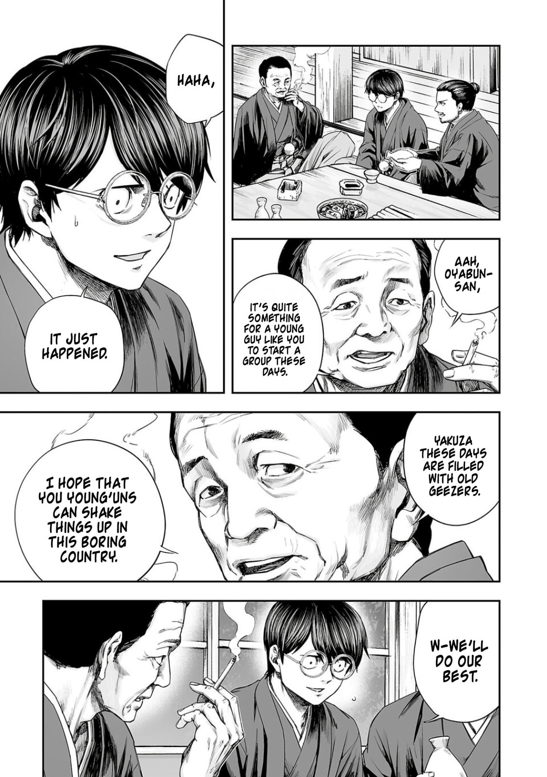 Read Tsuyoshi The One Who No One can Win Against EN Manga Online