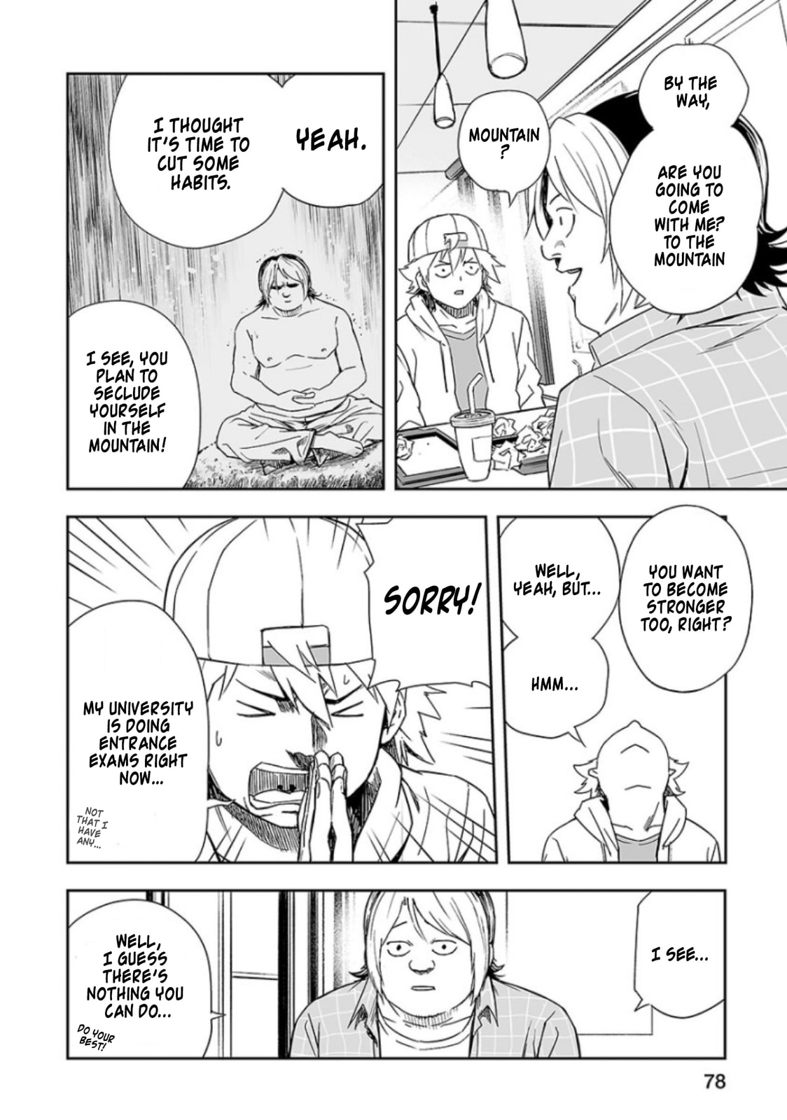 Read Tsuyoshi The One Who No One can Win Against EN Manga Online