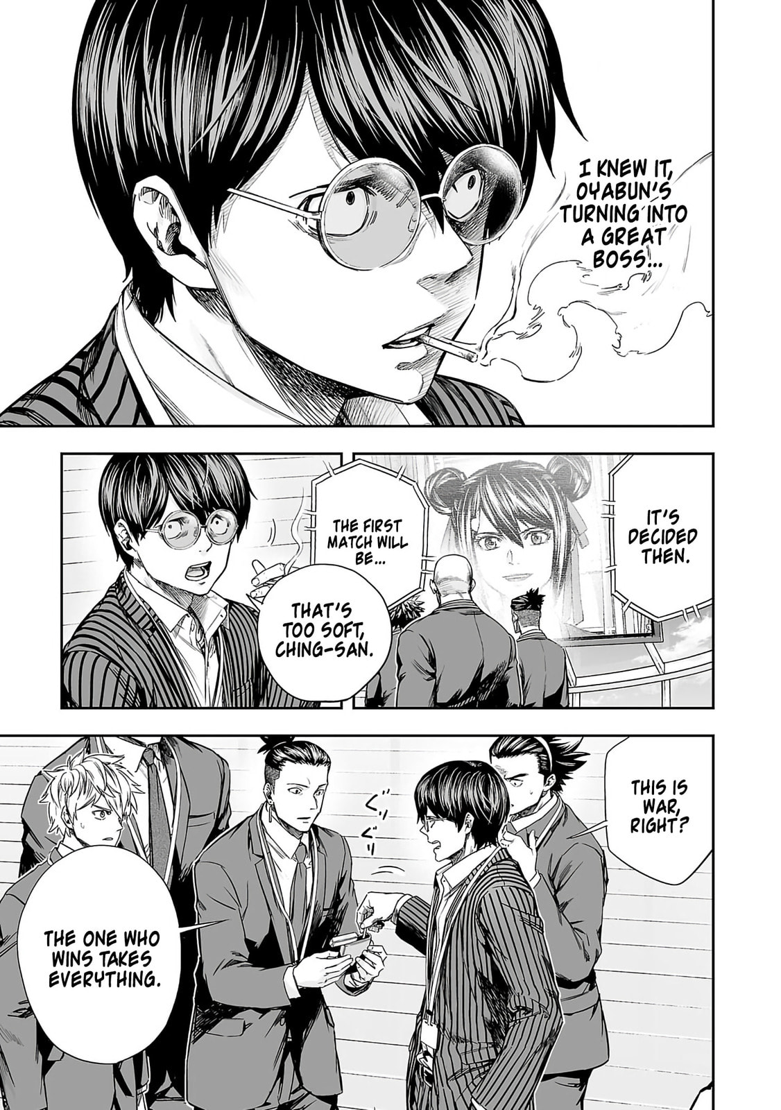 Read Tsuyoshi The One Who No One can Win Against EN Manga Online