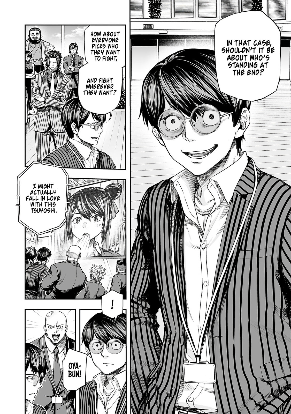 Read Tsuyoshi The One Who No One can Win Against EN Manga Online