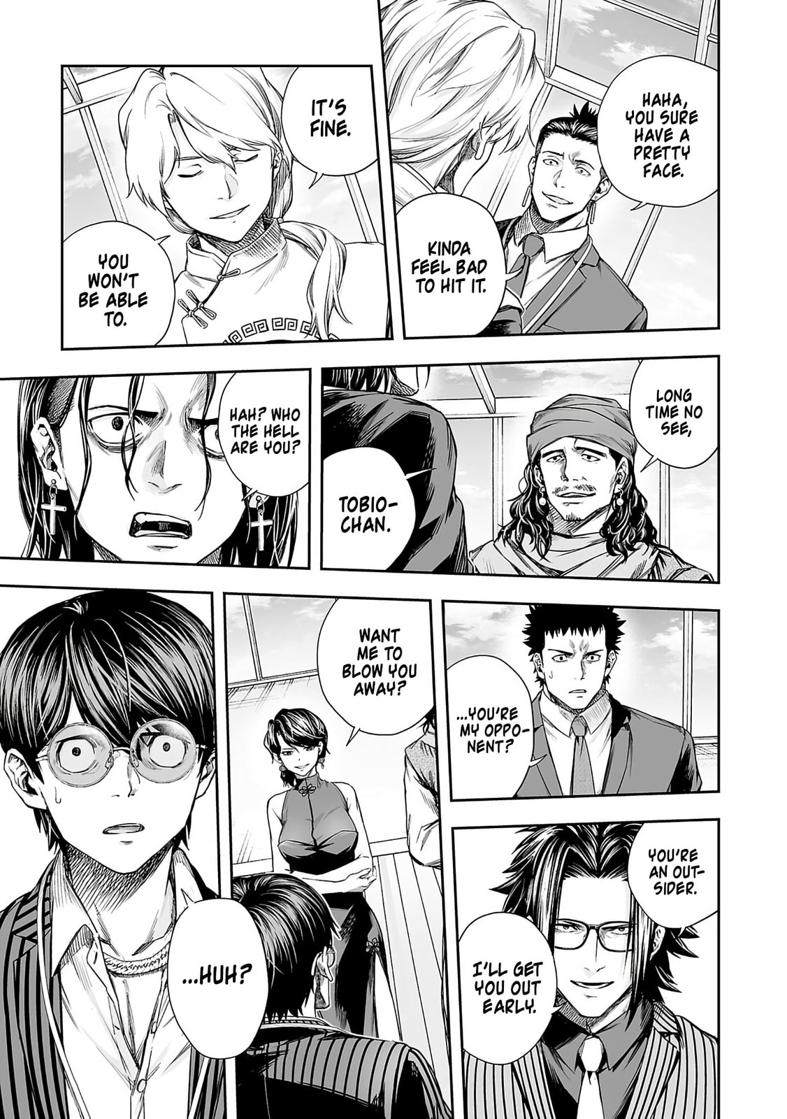 Read Tsuyoshi The One Who No One can Win Against EN Manga Online