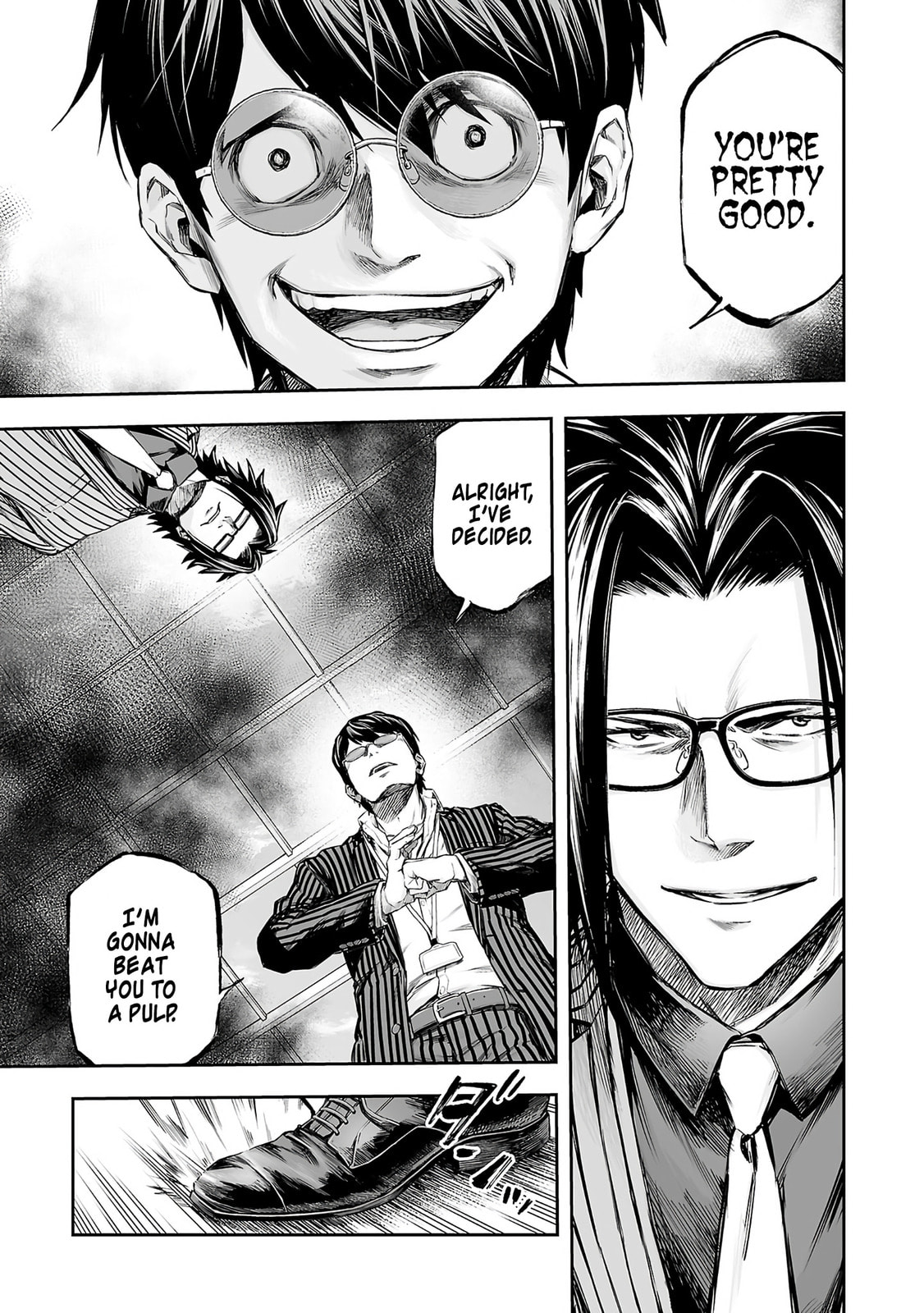 Read Tsuyoshi The One Who No One can Win Against EN Manga Online