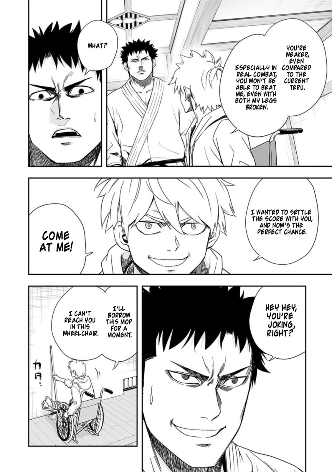 Read Tsuyoshi The One Who No One can Win Against EN Manga Online