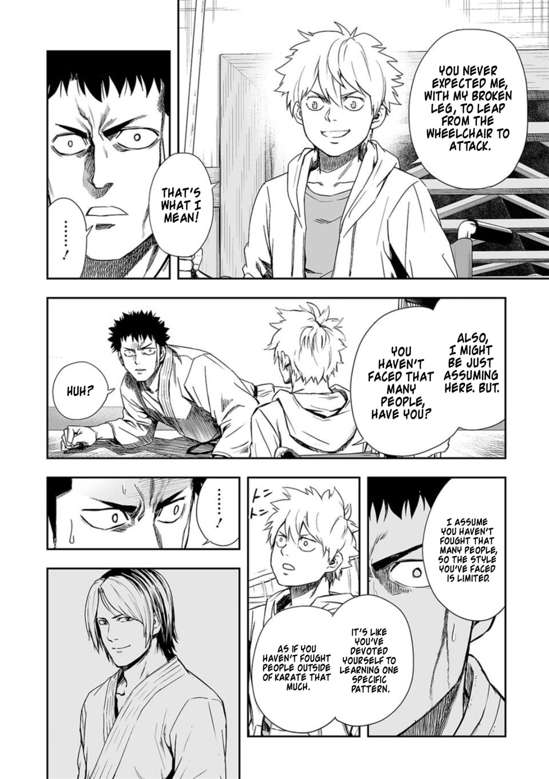 Read Tsuyoshi The One Who No One can Win Against EN Manga Online