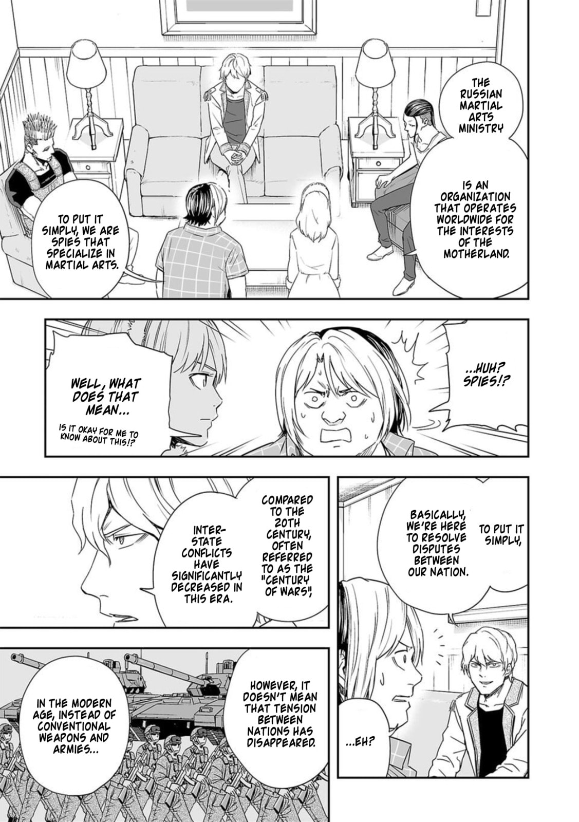 Read Tsuyoshi The One Who No One can Win Against EN Manga Online