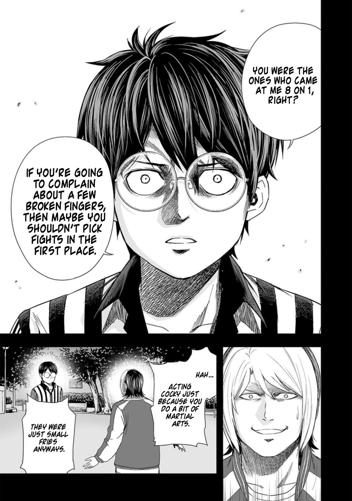 Read Tsuyoshi The One Who No One can Win Against EN Manga Online